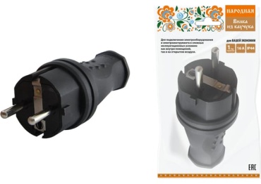 TDM ELECTRIC силовая вилка 230 В 16А, SQ0612-0031