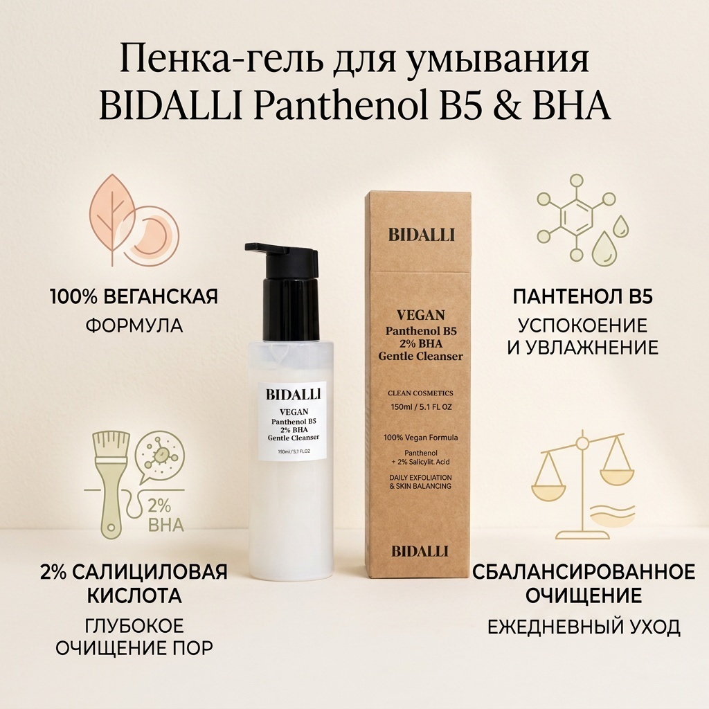 BIDALLI bIdalli пенка 150 мл