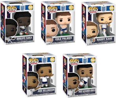 Funko Bukayo Saka , Cole Palmer, Harry Kane , Jude Bellingham , and Trent Alexander-Arnold 10.2 см 5 шт