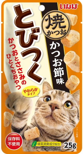 INABA Tobitsuku кусочки курица, тунец 25 г 1 шт