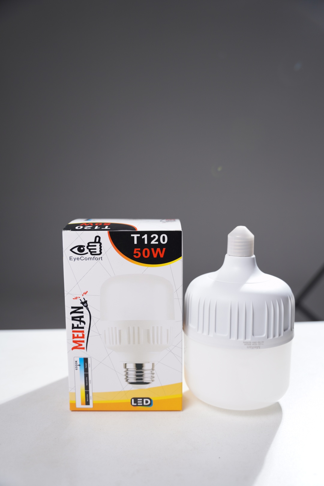 Meifan 50W E27, светодиодная, холодный белый
