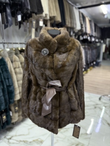 Шуба Rixo коралловый
