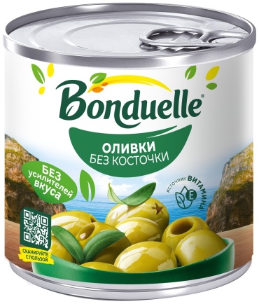 Bonduelle оливки без косточки 212 мл
