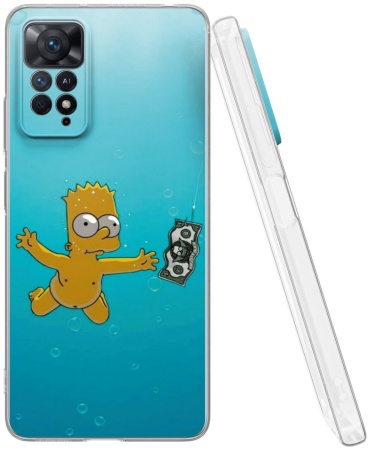 Чехол Mcover для Redmi Redmi Note 11 Pro, Redmi Note 12 Pro рисунок