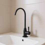 Смеситель для кухни 716138, нержавеющая сталь, цвет черный