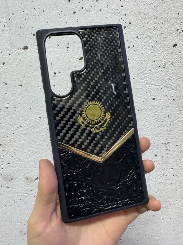 Чехол AMG для Samsung Galaxy S23 Ultra черный