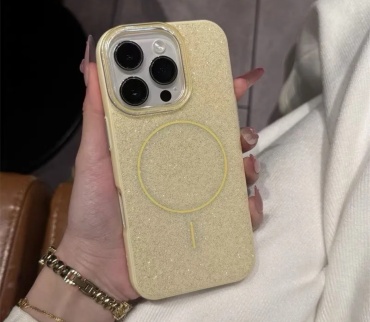 Чехол DoDoMall для Apple iPhone 16 золотой