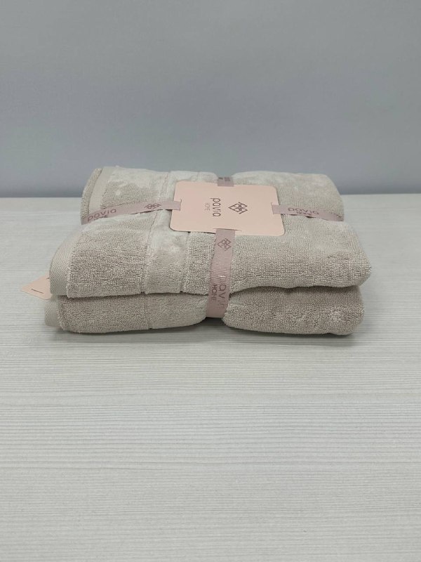 Набор полотенец PAVIA HOME 140x70 см, хлопок, 2 шт,
