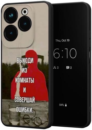 Чехол Mcover для Infinix HOT 40, HOT 40 Pro рисунок