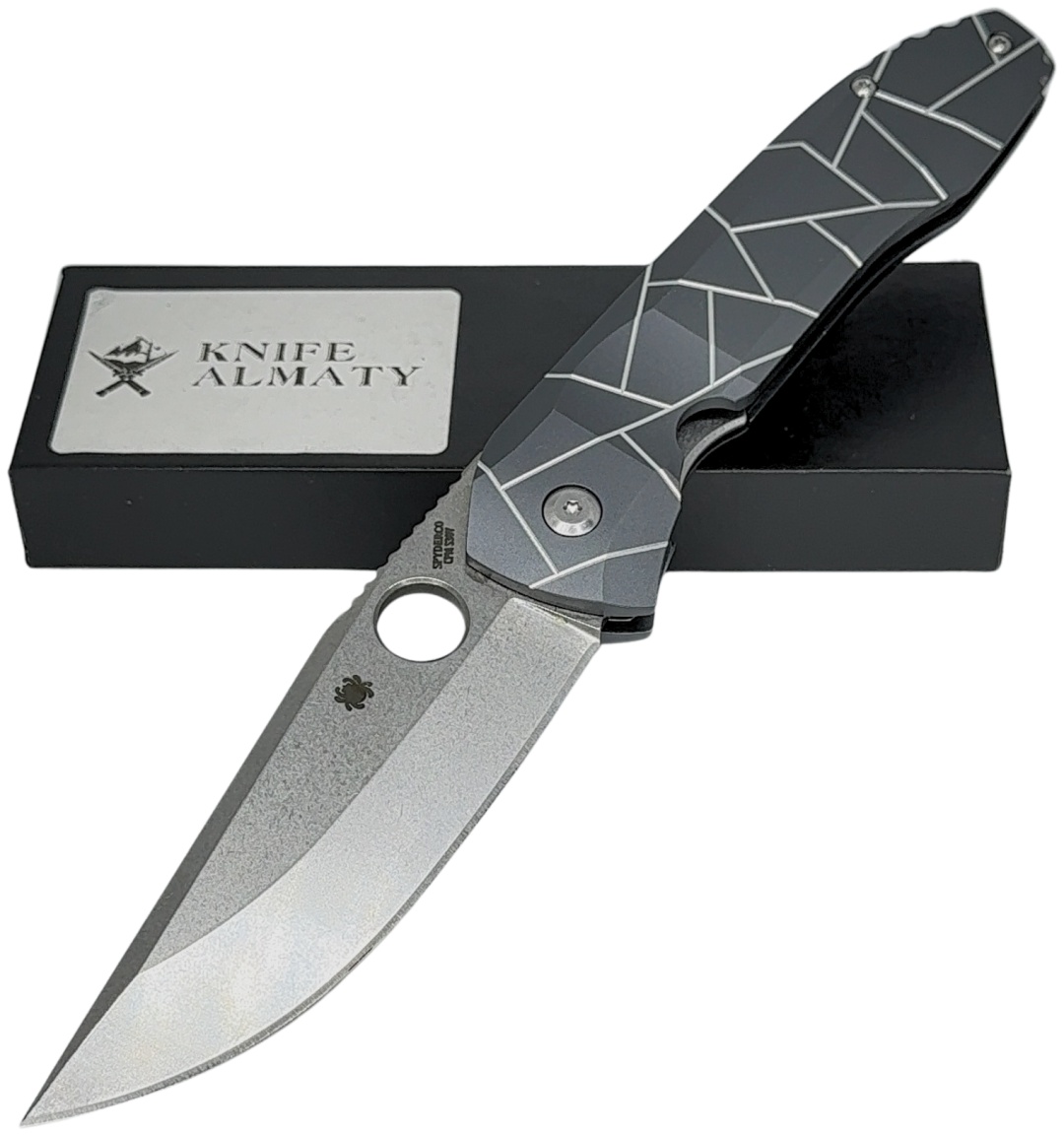 Нож универсальный KNIFE Spyderco Nirvana, лезвие: нержавеющая сталь 1 шт