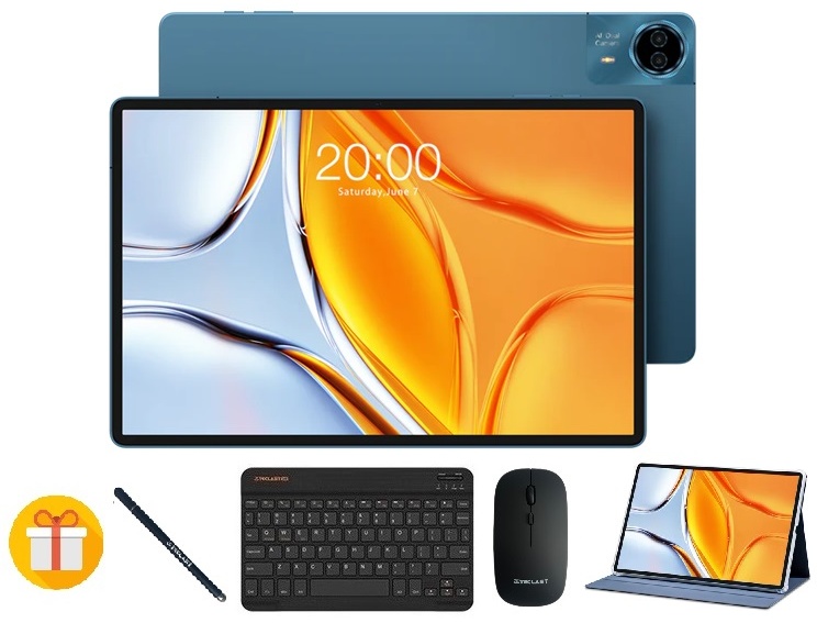 Планшет Teclast T70 14 дюйм 8 Гб/256 Гб серый + подарок