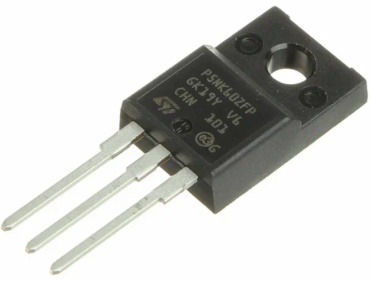 Транзистор полевой STP5NK60ZFP plast, 1 шт.