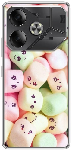 Чехол 100gadgets для TECNO POVA 6 многоцветный