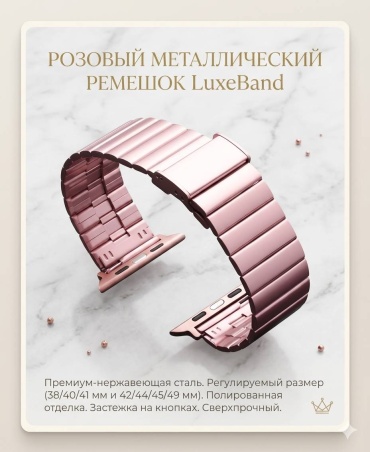 Ремешок Spigen для Apple Watch Series 5, Watch Series 6, Watch Series 7, Watch Series 8, Watch SE, Watch Series 10 розовый