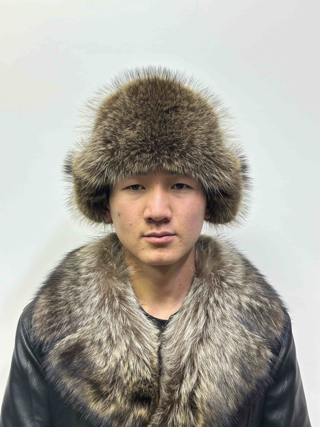 Ушанка размер универсальный, черный