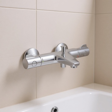 Смеситель для ванны Grohe Grohtherm 800 34567000, латунь, цвет хром