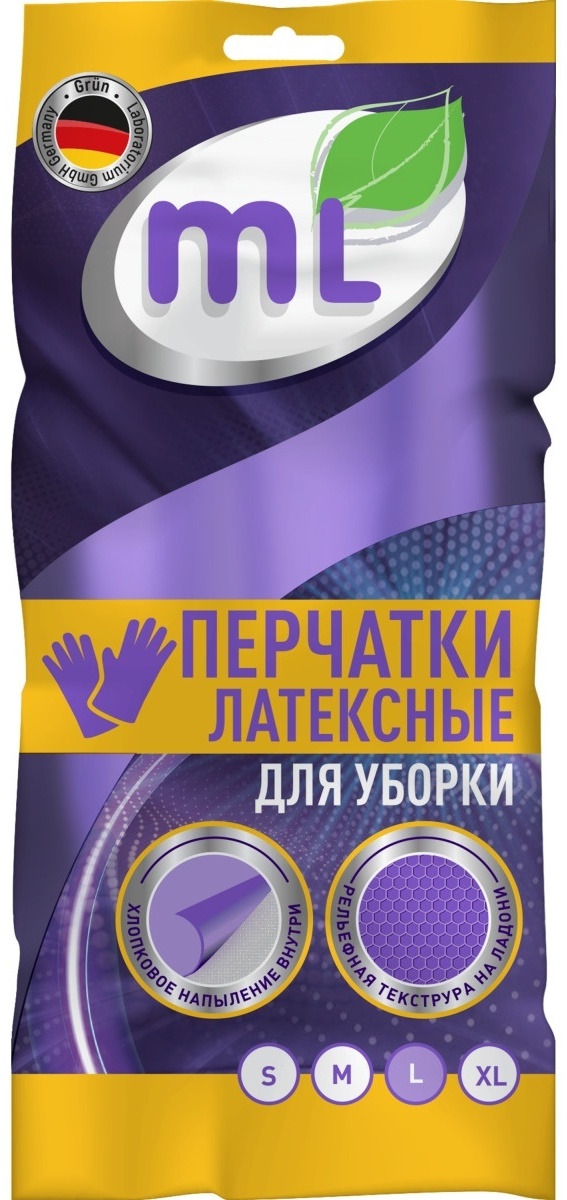 MEINE LIEBE перчатки латексные универсальные Чистенот размер L