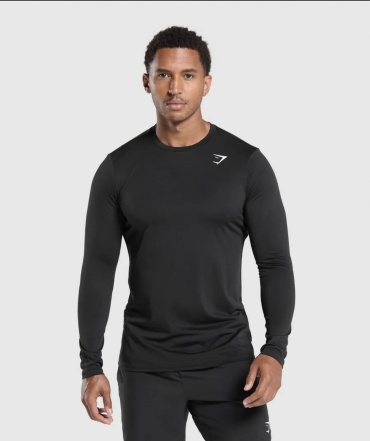 Рашгард Gymshark черный