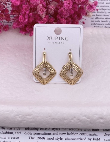 Серьги Xuping бижутерный сплав, фианит