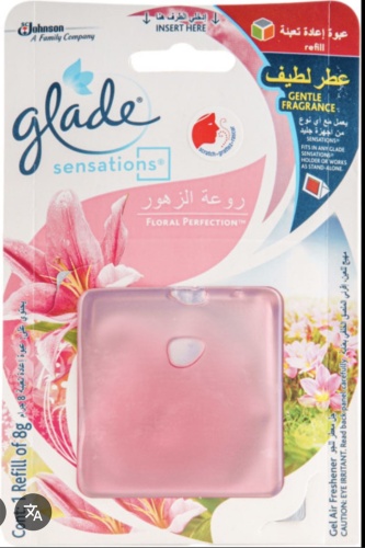 Сменный аромаблок Glade sensations сменный аромоблок Floral Perfection 8 мл