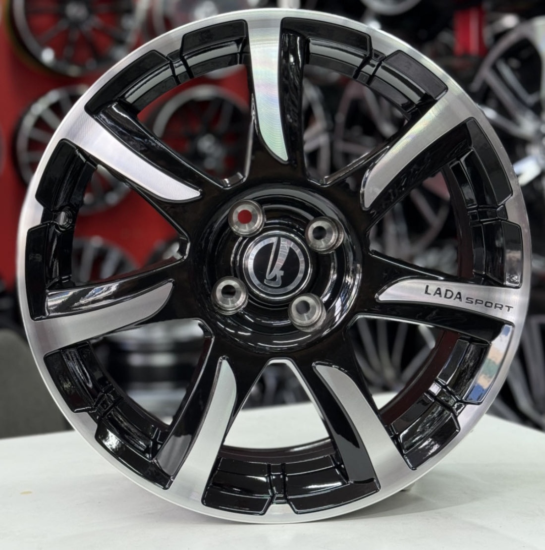 RS 1182 6.5x16/4x98 D58.6 ET35 4 диска черный, серебристый