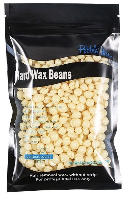 Воск пленочный Hard Wax Beans Pepple Oil плотность средняя в гранулах 100 г