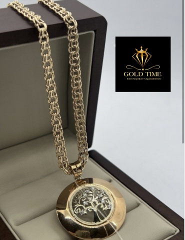 GOLD Time 052775846 длина 60 см, вес 11.9 г золото, плетение бисмарк