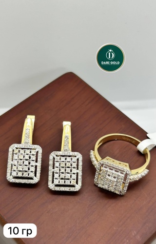 DARI GOLD 66677 вес 10 г золото, бриллиант