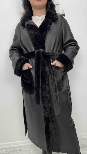 Дубленка ZIFOLeather коричневый