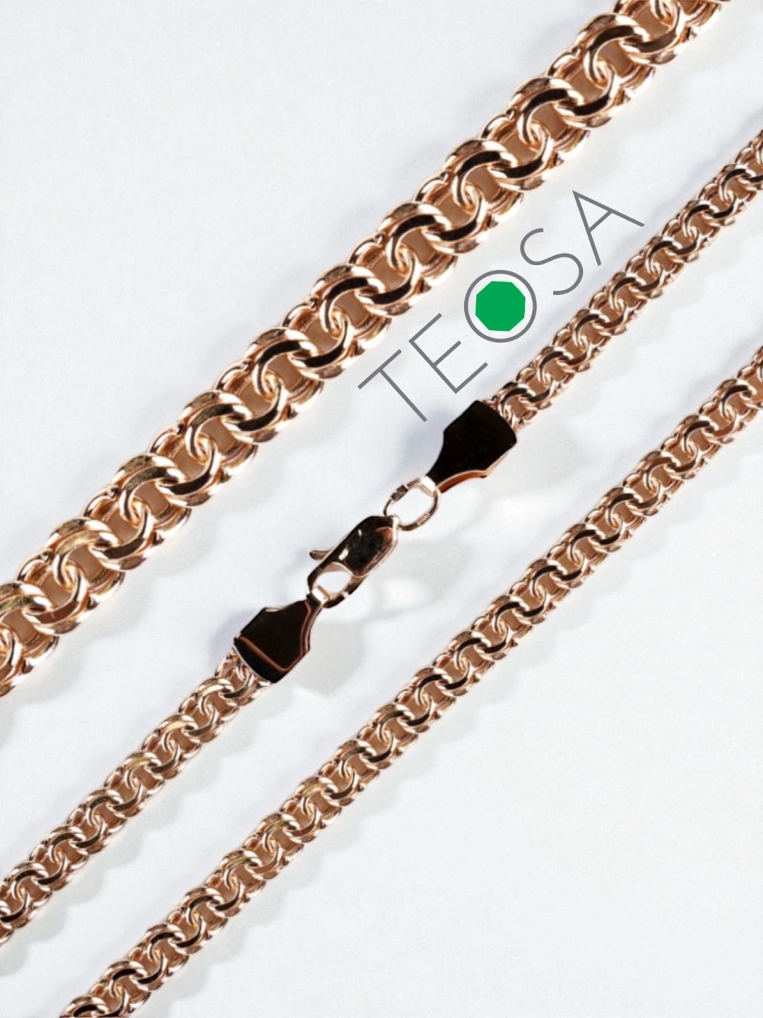 Teosa Tee1 длина 55 см, вес 2.9 г золото, плетение бисмарк