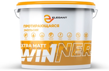 Elegant акриловая Winner extra mat 7 кг, белый цвет