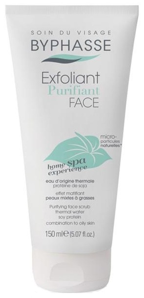 Byphasse скраб Home Spa очищающий скраб для лица 150 мл