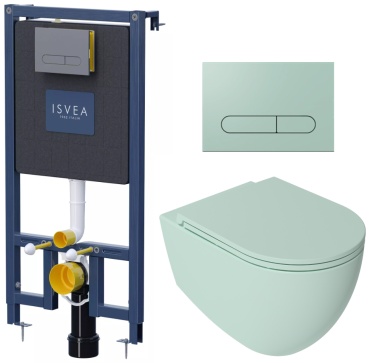 Isvea рамная инсталляция 52DR0201I+54ST0109I+40KF0542I-S+10NF02001-2T