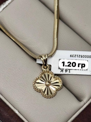 Подвеска BAQ BRAND 433215 вес 1.2 г золото, без вставок