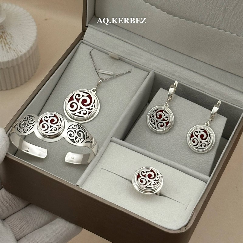 AQ.KERBEZ ӨRNEK Collection вес 60 г серебро, эмаль