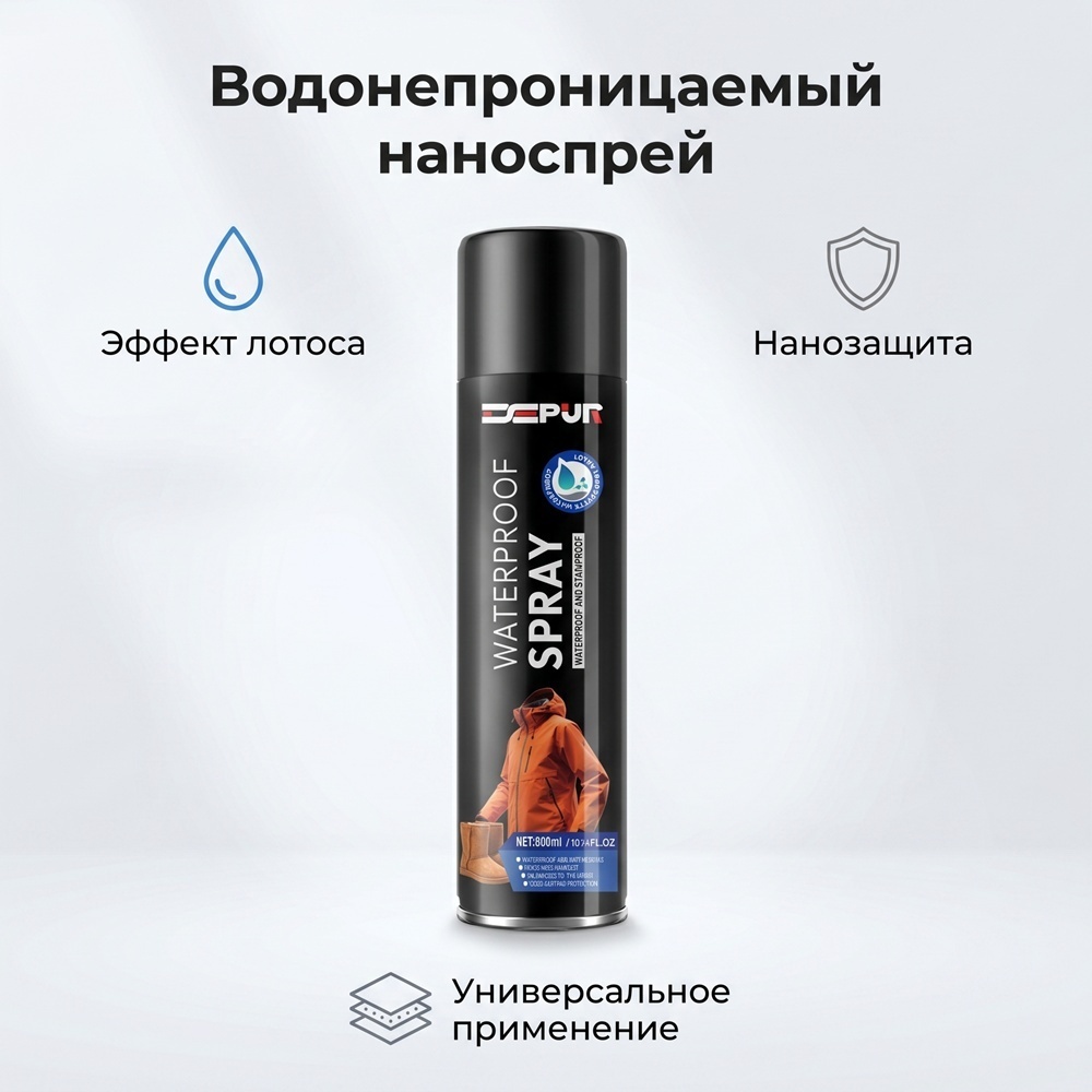 Защита для детской обуви Нано-спрей для водонепроницаемости и защиты от пятен, пеноочиститель — подходит для обуви, зимних ботинок, мембранных курток и рюкзаков. Удобный уход, необходимый в домашнем хозяйстве, подходит для всей семьи 1 шт