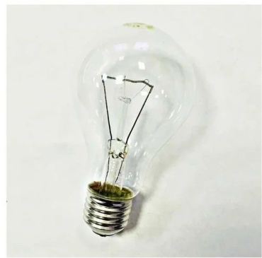 Лисма 100W E27, накаливания, желтый