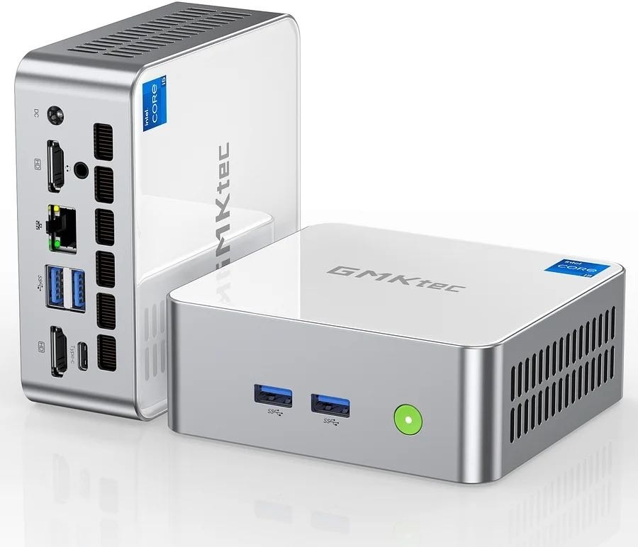 Неттоп GMKtec NucBox M3 серебристый