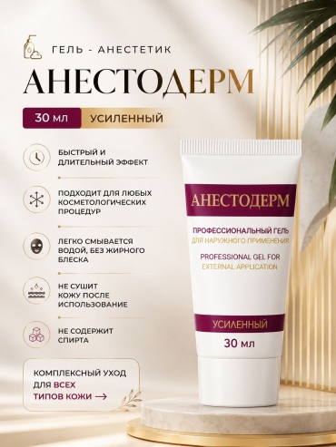 Охлаждающее средство Анестодерм 30 мл