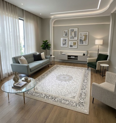 Ковер Bal Tekstil 100x300 см, короткий ворс, Казахстан