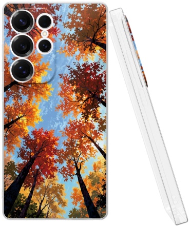 Чехол Mcover для Samsung Galaxy S25 Ultra рисунок
