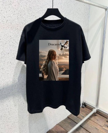 Футболка TMH_TREND.KZ Игра престолов черный, розовый