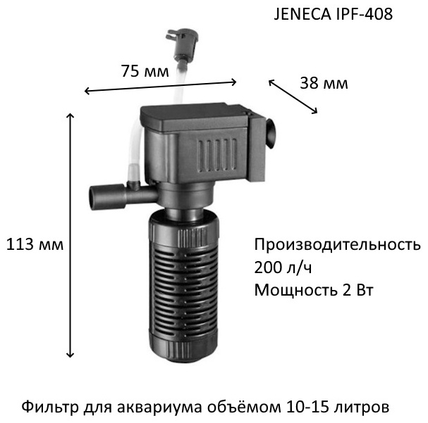 Фильтр JENECA внутренний IPF-408