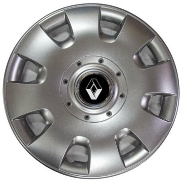 Wheel Covers 864653 колпак 15 серебристый 4 шт для легкового автомобиля