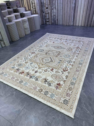 Ковер ДОМ КОВРОВ 250x350 см, короткий ворс, Турция