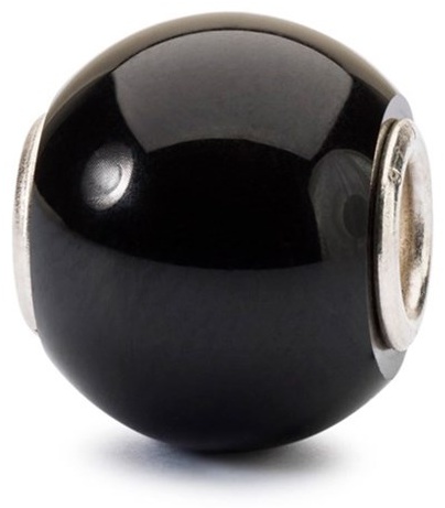 Шарм Trollbeads TSTBE-00024 вес 1.32 г серебро, оникс
