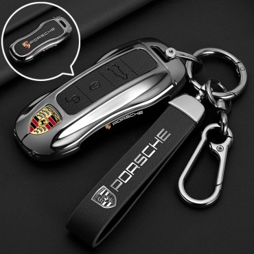PORSCHE чехол на ключ черный
