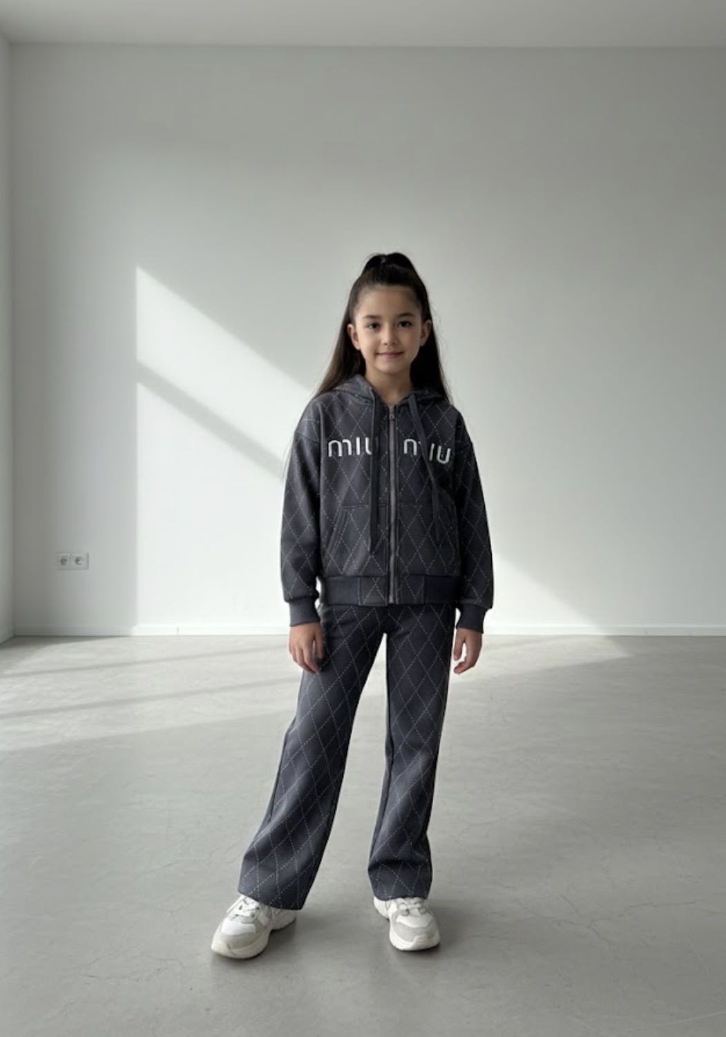 Спортивный костюм FASHION серый
