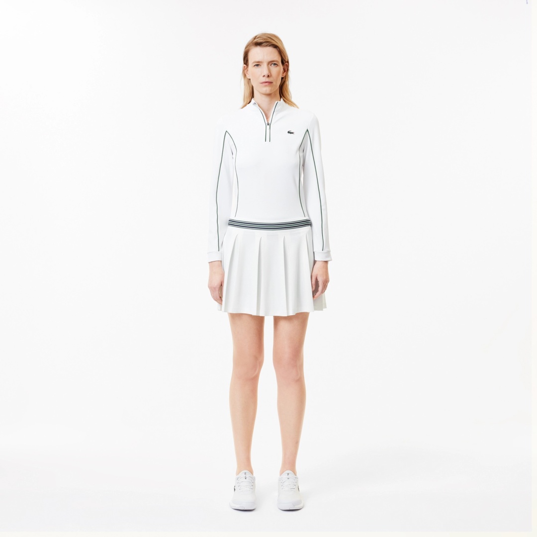 Юбка-шорты LACOSTE белый