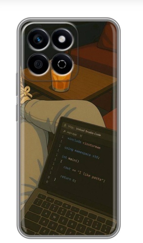 Чехол BAIKO для Honor X6a рисунок